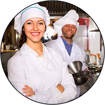 picture of happy chefs renting commercial kitchen equipment